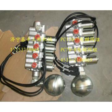 PC130-7 hydraulic pump solenoid valve