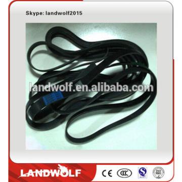 High quality PC270-7 construction excavator spare parts of generator fan belt