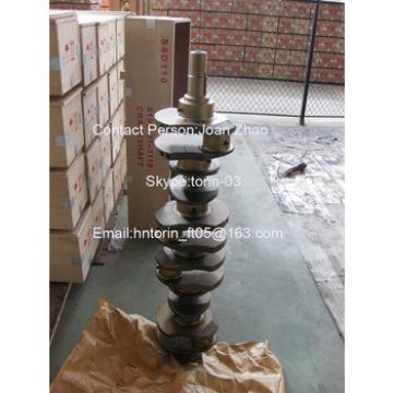 42 CrMo Material Crankshaft, S6D105 Crankshaft 6136-31-1010 Of Excavators PC200 PC210 pc270 pc228