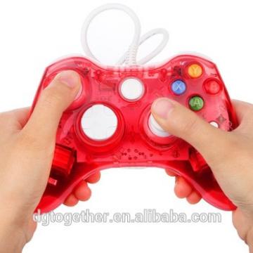 Wired USB Game Controller Gamepad Game Joystick Joypad for Windows7/8/10(Red)