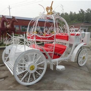 Factory supply exhibition cinderella horse carriage/ pumpkin horse carriage for sale