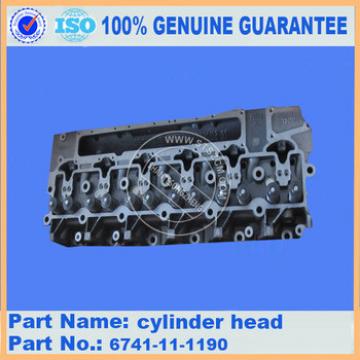 Japan brand excavator parts PC70-8 cylinder head 6271-11-1100 made in China
