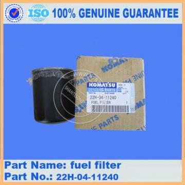 PC56-7 excavator parts fuel filter 22H-04-11240 with high quality stock available