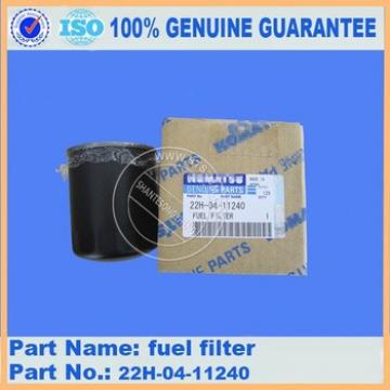 22H-04-11240 PC56-7 fuel filter diesel engine parts excavator price