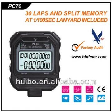 Wholesale Digital Sport Stopwatch LCD Timer with 30 memories