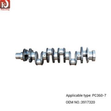 Engine spare parts crankshaft for PC360-7 OEM NO.: 3917320