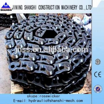 PC300 track chain assy,PC300-6,PC300-7 steel track link excavator track shoe assy