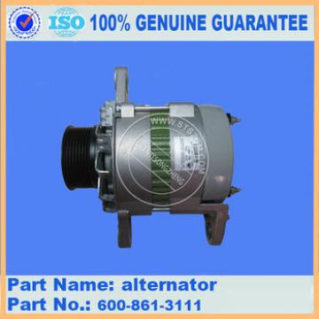 excavator engine SA6D102E-1 alternator 35A 600-861-3111 for PC300-7 PC360-7