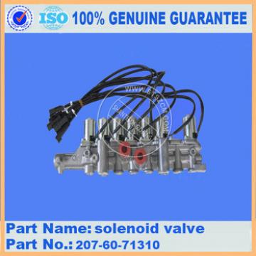 PC360-7excavator spare parts 207-60-71310 solenoid valve