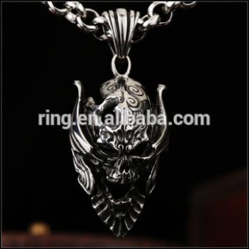 New Style Uncomplete Garo Skull Pendant Punk Gothic Style Vintage Exaggerated Jewelry
