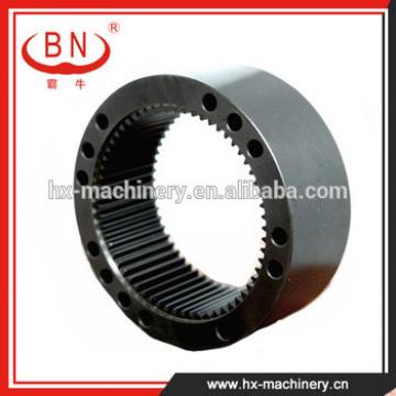 Apply to PC130-7 Excavator Chinese Products Wholesale Gear Ring for Swing Machinery , Forging Processing