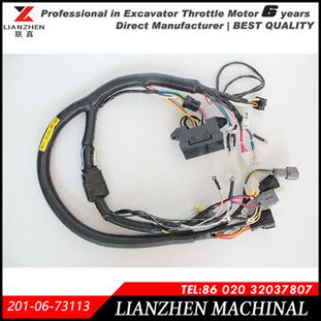 Excavator parts PC60-7 inner wiring harness for Komatsu 201-06-73113