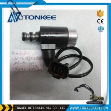 203-60-62171 203-60-62161 203-60-56180 Rotation Solenoid Valve PC60-7 PC100-6 swing solenoid valve