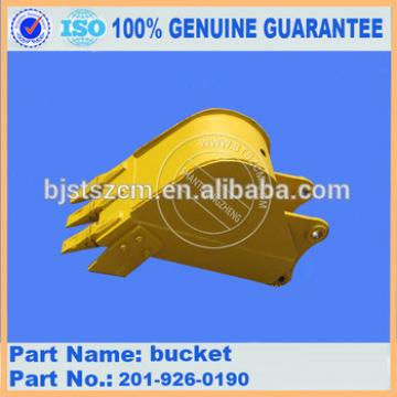 Asian market supplier excavator bucket 201-926-0190 PC60-7