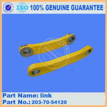 geunine parts PC130-7 excavator link 203-70-54120 made in China