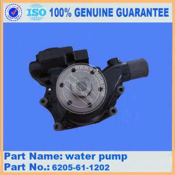 PC60-7 water pump 6205-61-1202 with competitive price