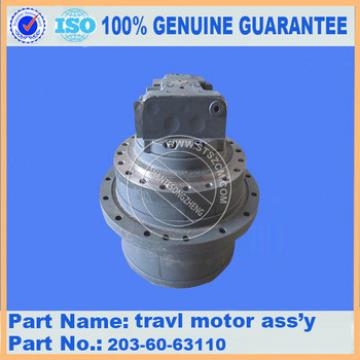 hot sale Japan excavator parts travel motor assembly 203-60-63110 for PC100-6 PC120-6 PC130-6