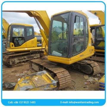 Port widely best-selling 6-8t operating weight mini used excavator