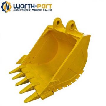 Earth Moving Machinery Excavator Backhoe Bucket For PC160