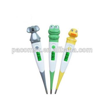 Wholesale Armpit Oral Family used Electronic Digital Cartoon Thermometer Flexible tip