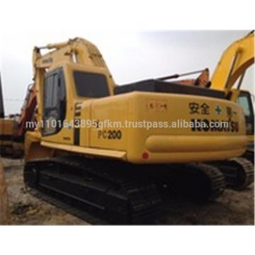 used hydraulic excavator Komatsu PC200 PC220 PC240 crawler excavator construction machinery