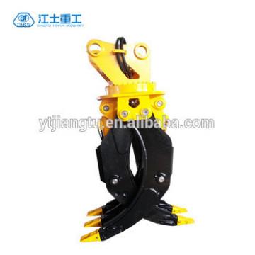 PC200 Excavator Rotatable Log Grapple with CE Certificate