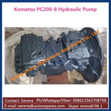 Genuine excavator main pump pc200-8 hydraulic pump for Komatsu 708-2L-41230