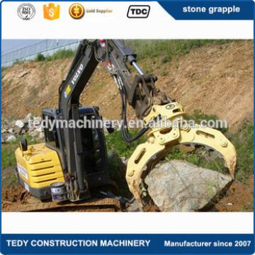 26-33 tons pc300 pc360 excavator used attachments wholesale factory price rock grappler rotator for excavator sale