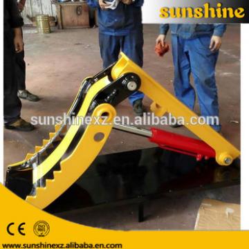 china supplier Hydraulic Thumb for 20tonne Excavator