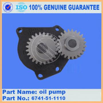 hot sale PC300- 7 oil pump ass&#39;y,hydraulic oil pump 6741-51-1110