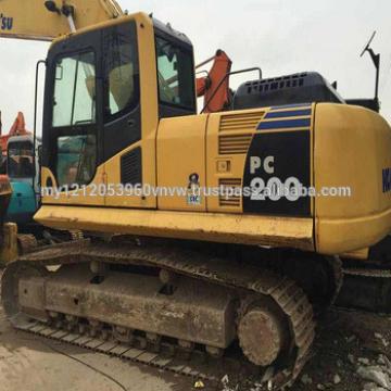 Used PC200-8 excavator with hydraulic pump