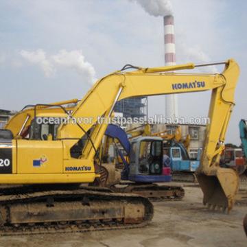 PC220-7 crawler excavator Komatsu, used cheap Komatsu PC220-7 excavators in Shanghai