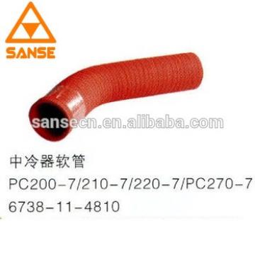 High quality PC200-7/PC210-7/PC220-7/PC270-7 6738-11-4810 Cooler hose