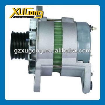 Alternator for komatsu excavator PC300-7 PC300-6 6D108 24V 40A 600-821-6160/0-33000-6511,engine alternator , generator
