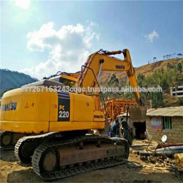 Short service time Japan orginal engine and attachments best after-sales service Cheap Used Komatsu PC220-7 Excavator For Sale