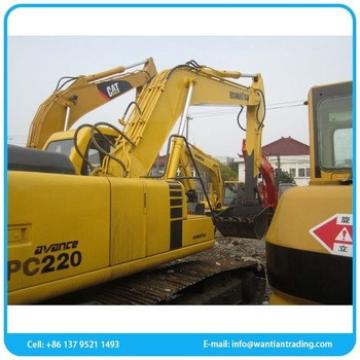 On sale safety outrigger used japan excavator komatsu pc220-7 for sale