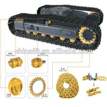 PC200-5B excavator carrier roller top roller track roller track shoe assy for undercarriage