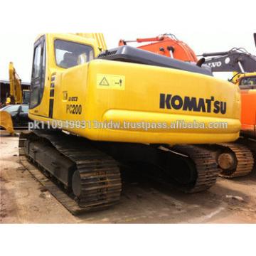 used komatsu pc200-6 /pc200-7 excavator