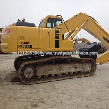 used komatsu pc220-6 excavator for sale/komatsu excavator price new