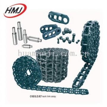 Construction machinery parts track link assy, excavator track chain from china manufacture