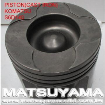 6217-31-2130 Piston for Komatsu SA6D140E-3 Diesel Engine Cast Iron Piston 6217-31-2130