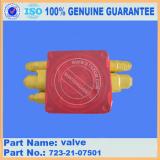 PC70-8 hydraulic excavator main valve sub ass&#39;y 723-21-07501