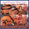 201-03-71171 excavator upper water hose for Komatsu PC60-7 4D95 #1 small image