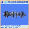 s6d108 crankshaft 6222-61-1400 pc360-7 engine crankshaft