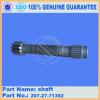 excavator undercarriage parts final drive shaft 207-27-71352 for PC270-7 PC270-8 PC300-7 PC300-8 PC360-7 PC360-8 #1 small image
