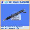 6202-13-3300 excavator engine spare parts PC200-5 injector