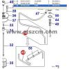 PC450-8/PC400-8/PC400-7 hydraulic tank tube 07270-61431 hose and clamp