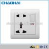 Hot Selling Wallpad White PC110~250V Electrical switch and socket