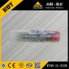 Excavator part of PC360-7 PC300-7 engine SAA6D114E diesel fuel injector nozzle 6743-11-3120 #1 small image