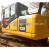 used komatsu PC130 excavator in lowest price with high quality #1 small image